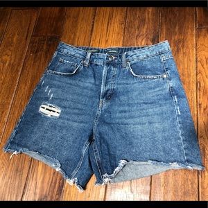 Wild Fable High Waist Bermuda Jean Shorts size 12